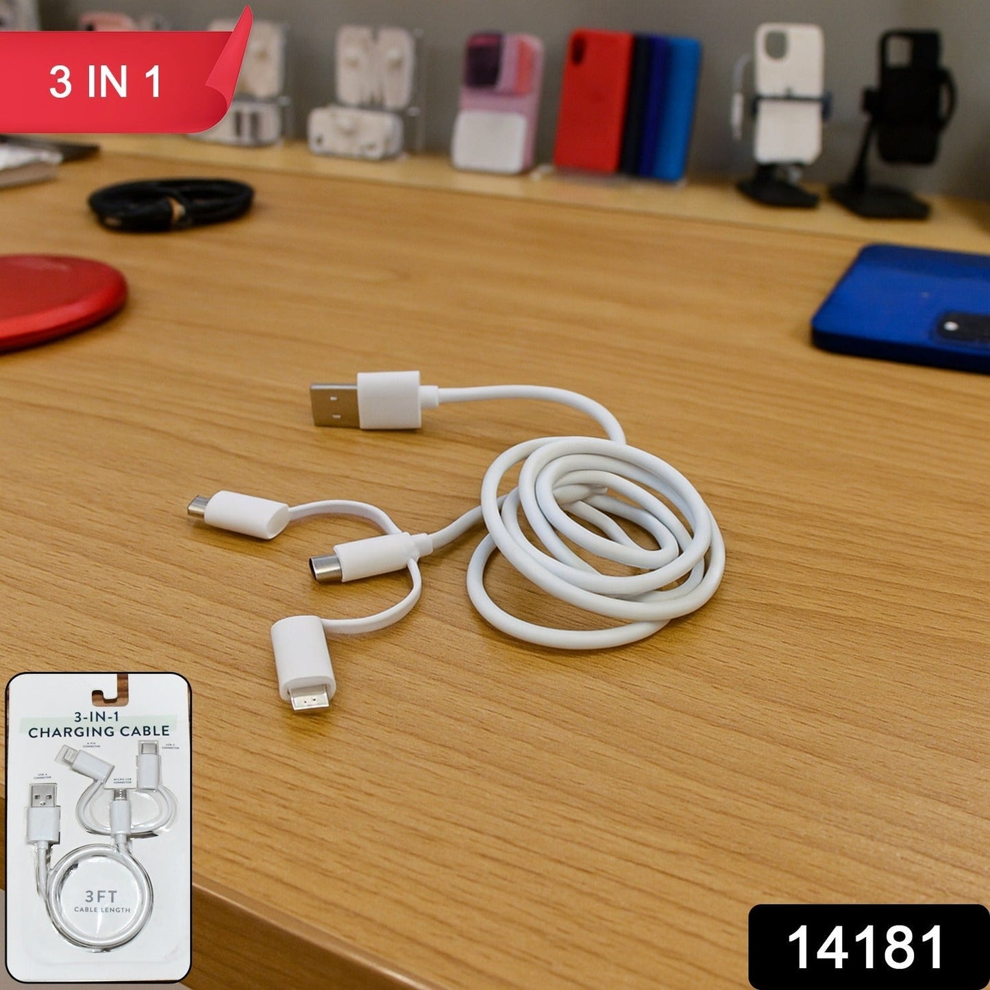 3-in-1 Multi Charging Cable